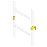 Middle Atlantic CLH-RWC Ladder Wall Clamp